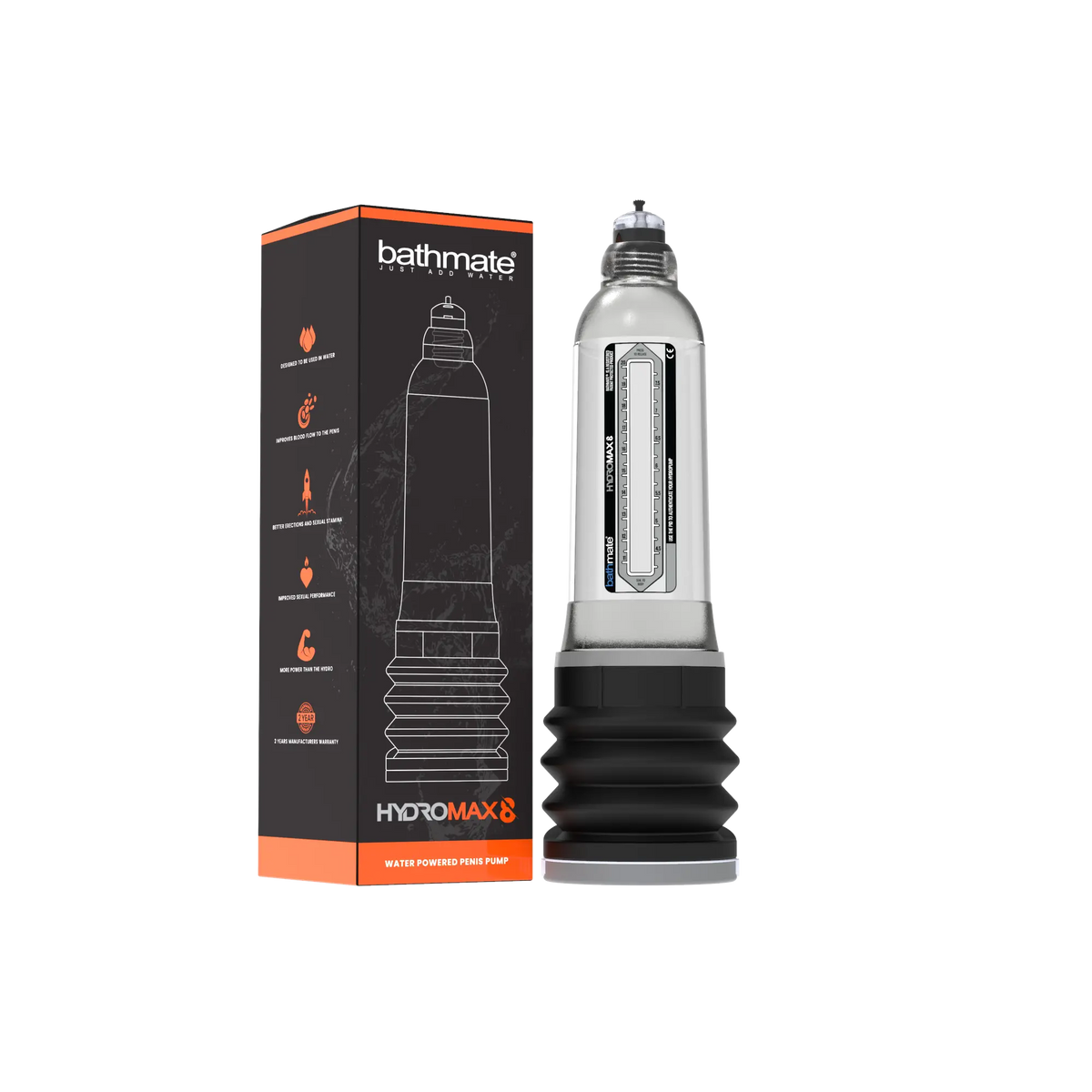 Hydromax8 Clear with Box